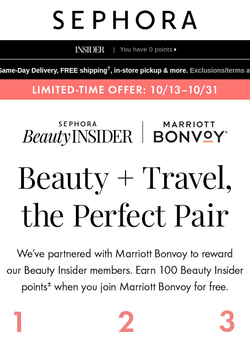 ✨ 100 Beauty Insider points ✨ could be yours, Sephora Shopper.