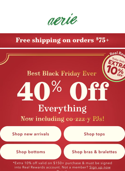 BEST Black Friday saves EVER! 40% off everything + so much more