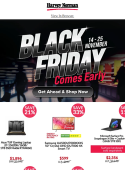 Black Friday Comes Early! Epic Deals Under $99 + up to 83% Off!