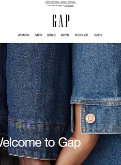 Congrats! You've officially got a thank-you code from GAP