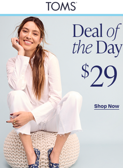 Deal of the Day! $29 Alpargatas