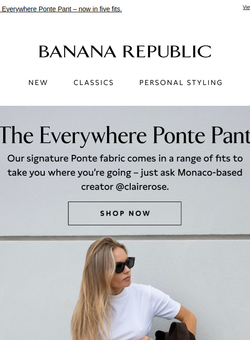 Discover our best-selling ponte pant