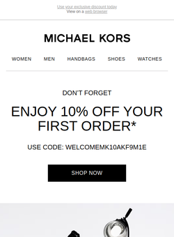 Don't Forget! Your 10% Off Is Waiting