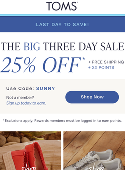 FINAL HOURS—25% Off + Get Free Shipping