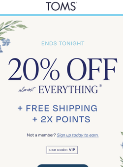 FINAL HOURS— Save 20%