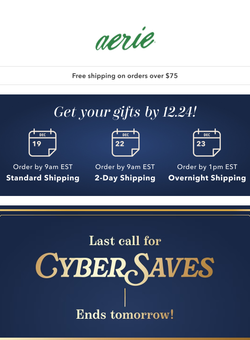 ICYMI: Last Cyber Saves! 50% off holiday faves (but not for much longer)