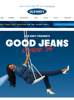 Introducing: Good Jeans Since '94 (the on-screen extravaganza!)