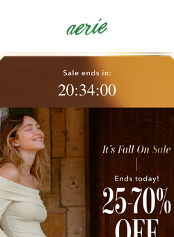 It's Fall On Sale ENDS TODAY!