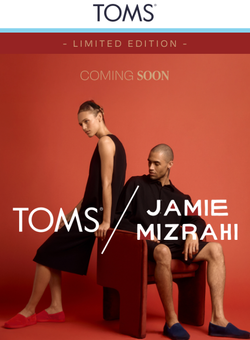 Join the Waitlist: TOMS x Jamie Mizrahi