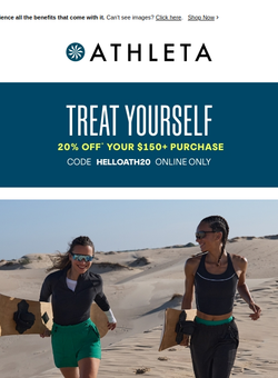 Just for you: Join Athleta Rewards