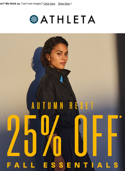 Limited time: 25% off *autumn's best*