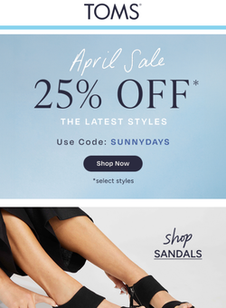 So Many Spring Styles are 25% Off