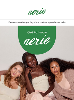 Welcome! Get to know the REAL Aerie